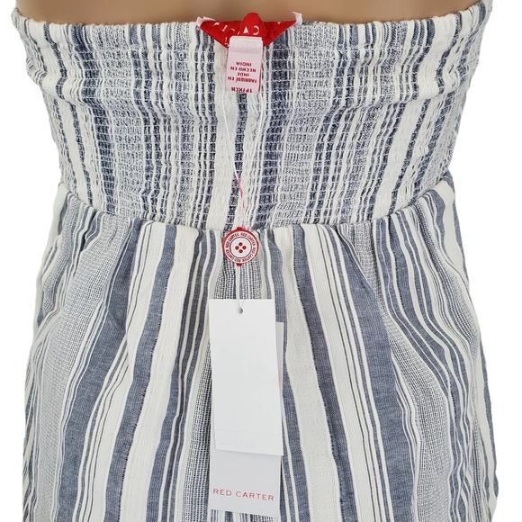 NWT Red Carter Chambray Jumpsuit (XS) - Picture 10 of 11